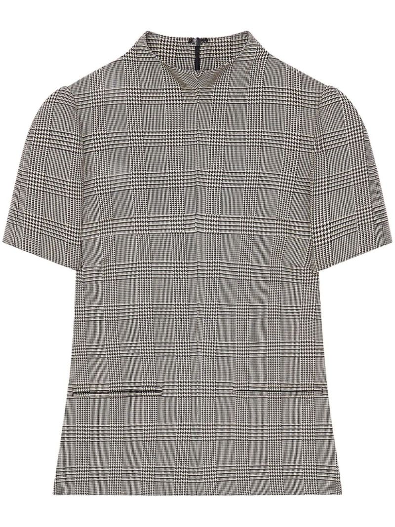 Black Prince of Wales Short-sleeve Top