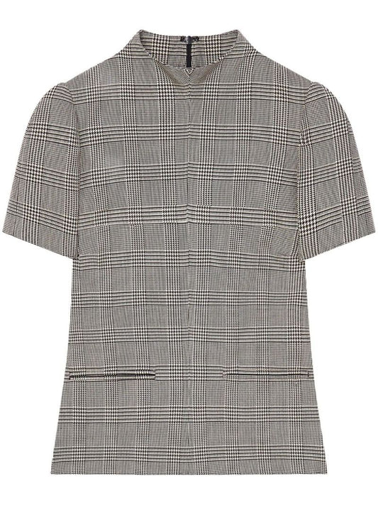 Black Prince of Wales Short-sleeve Top