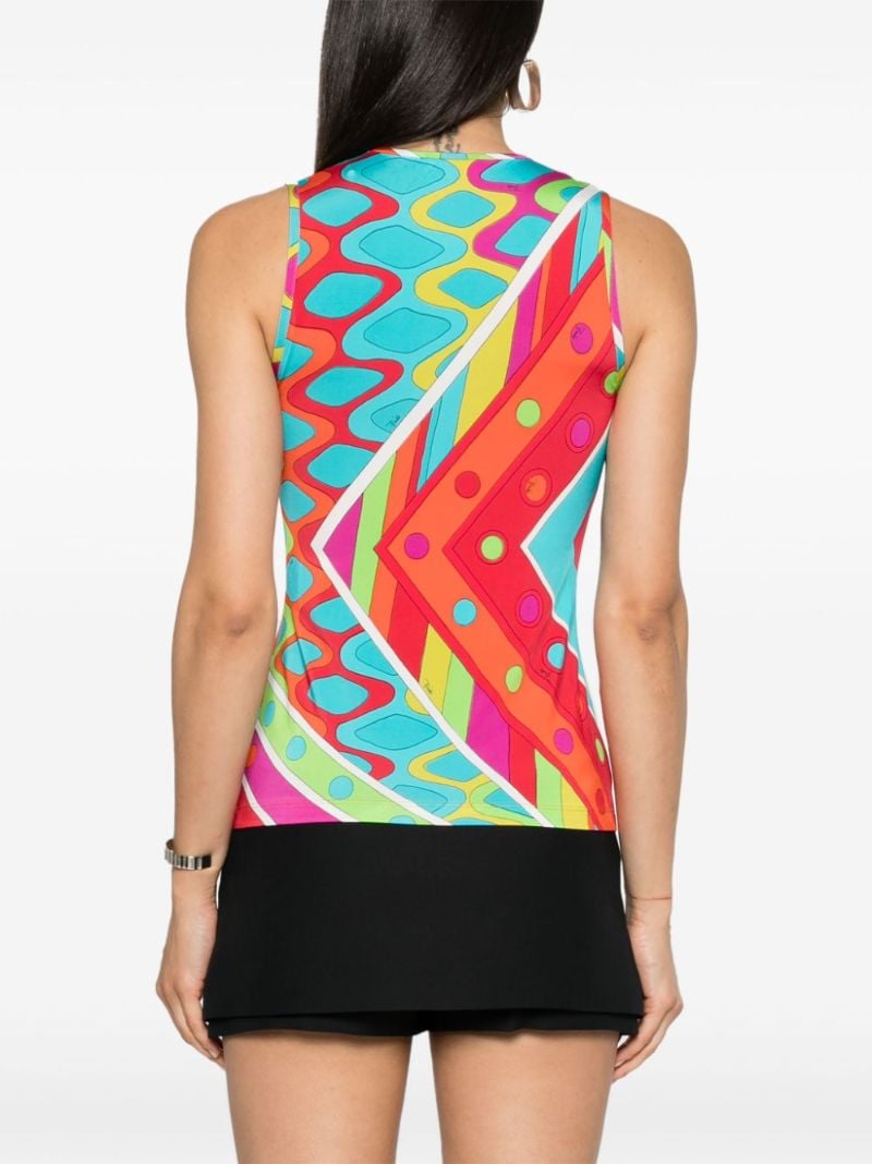 Multicolour Vivara-print Tank Top