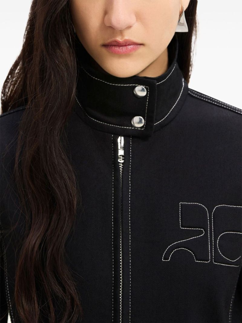 Black Iconic Denim Jacket