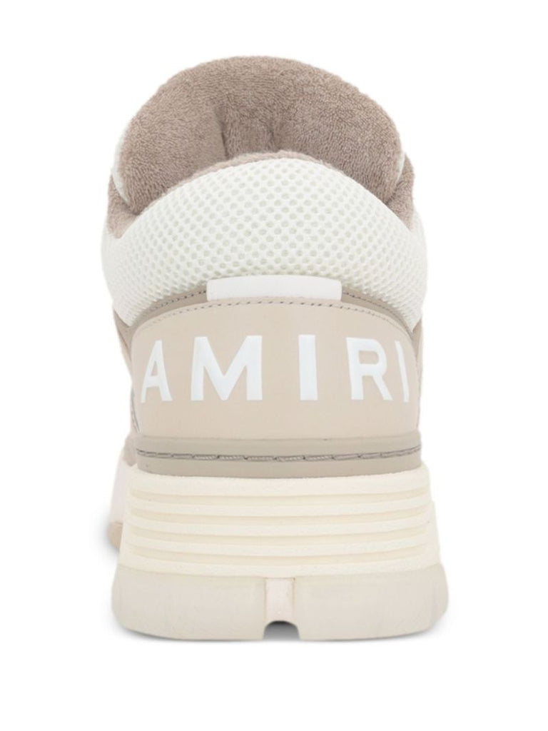 Neutral Ma-1 Panelled Sneakers