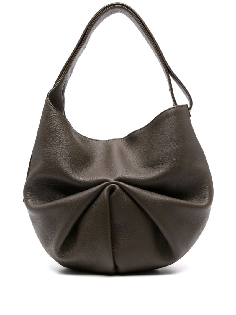 Green Sacar Leather Shoulder Bag