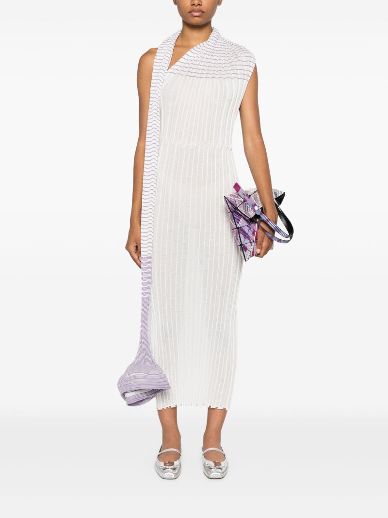 Pleated Knitted Dress