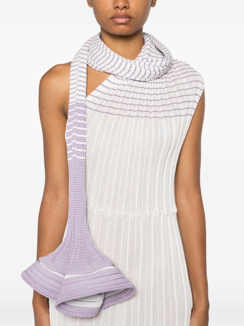 Pleated Knitted Dress