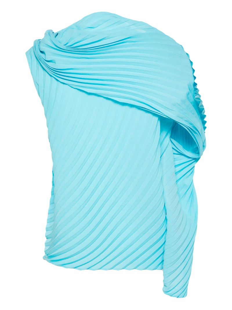 Wrapped Pleats Blouse