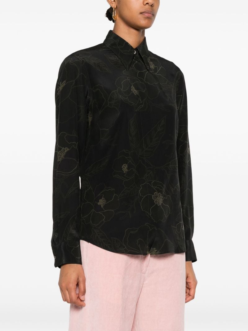 Floral-print Shirt