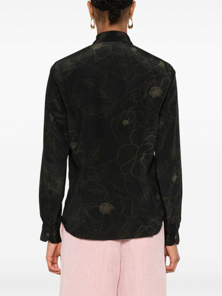 Floral-print Shirt