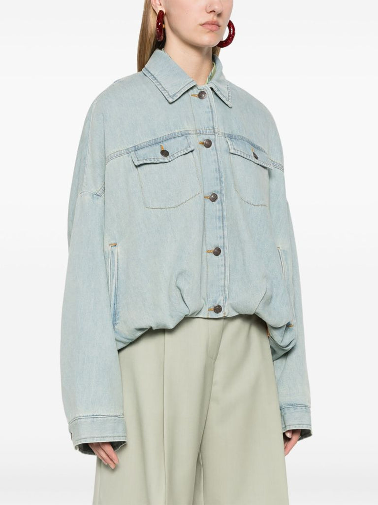 Cropped Denim Jacket