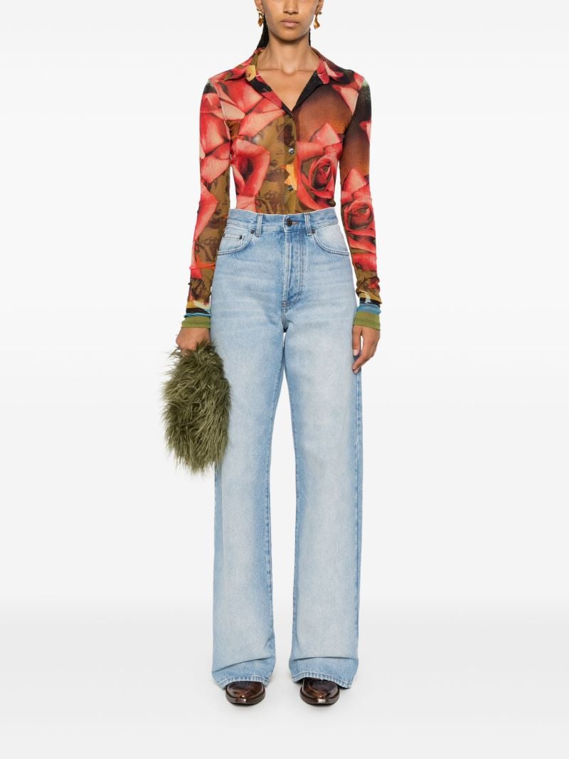 Wide-leg Jeans