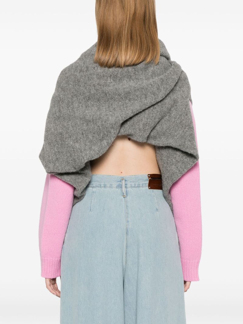 Colour-block Cardigan