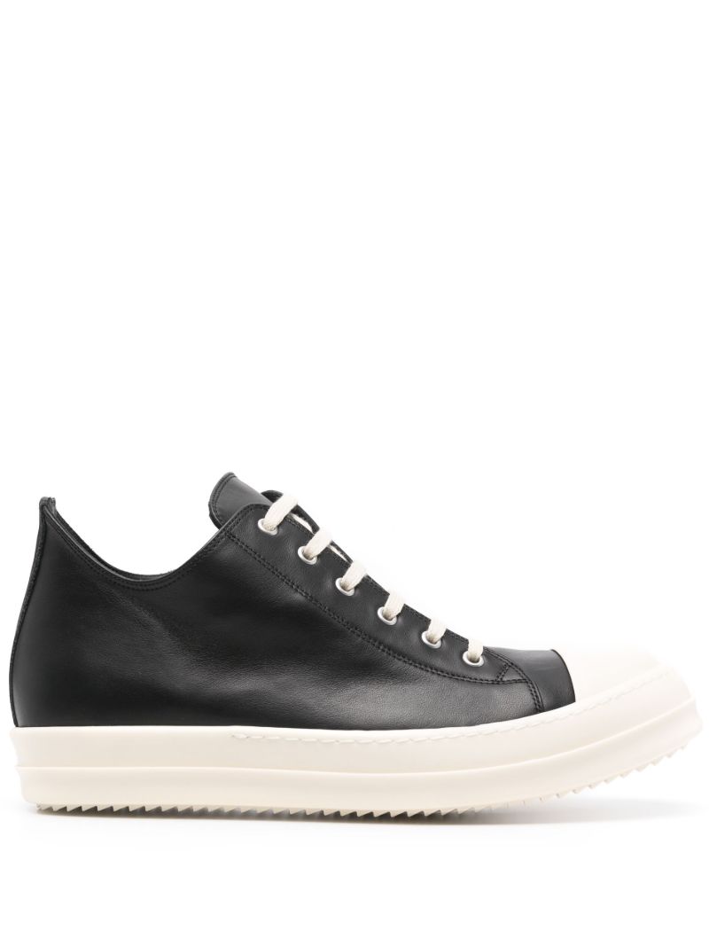 Black Porterville Leather Sneakers
