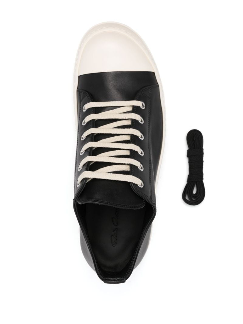 Black Porterville Leather Sneakers