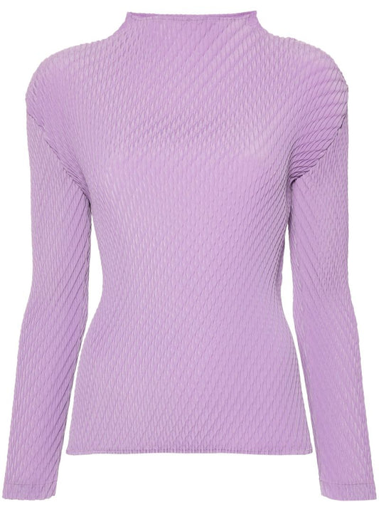 Orbicular Pleats Blouse