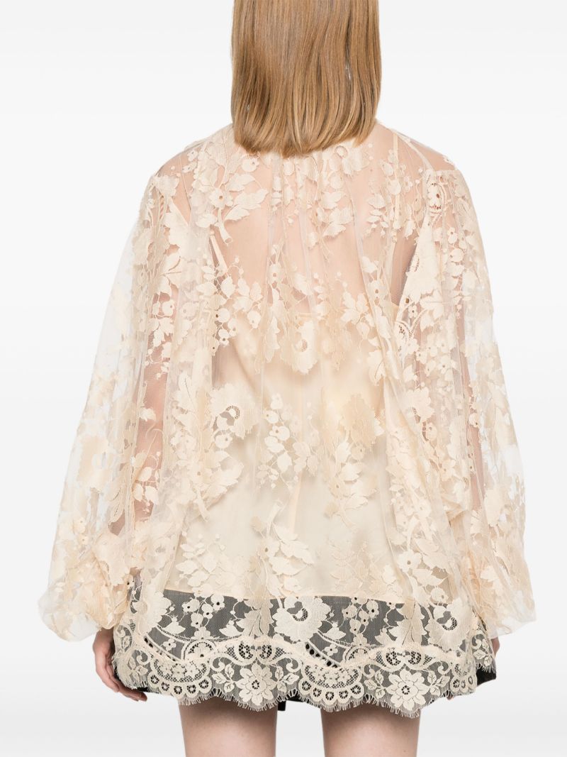 Illustration Lace Blouse