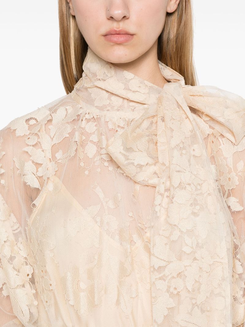 Illustration Lace Blouse
