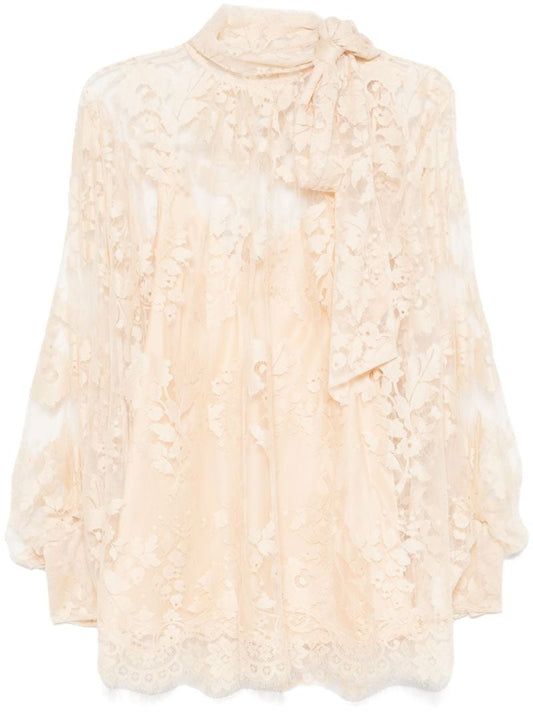 Illustration Lace Blouse