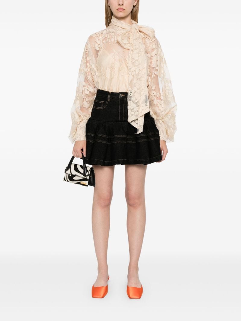 Illustration Lace Blouse