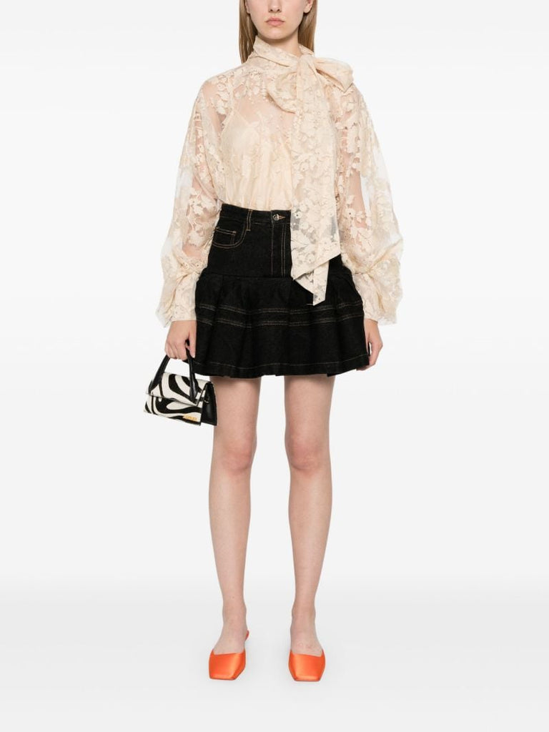 Illustration Lace Blouse