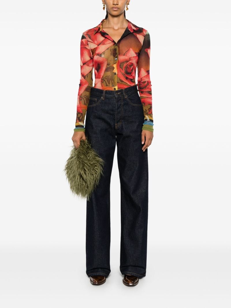 Wide-leg Jeans