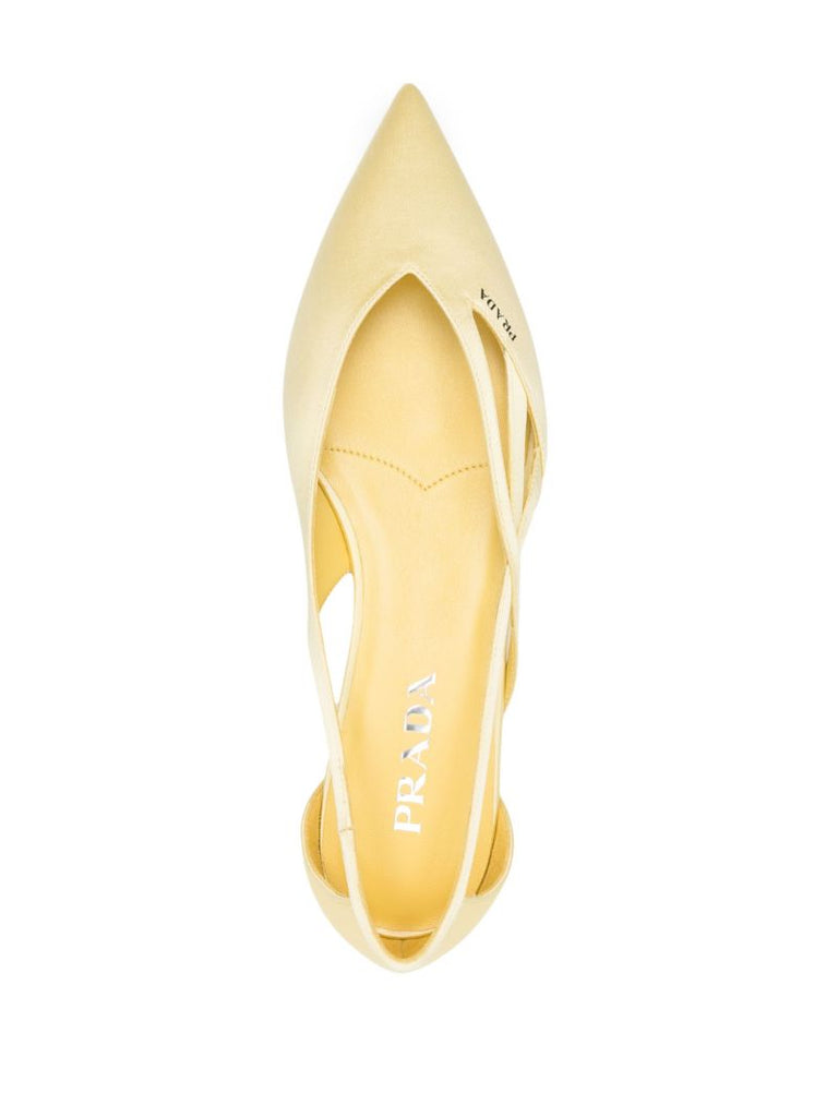 Cut-out Ballerina Shoes
