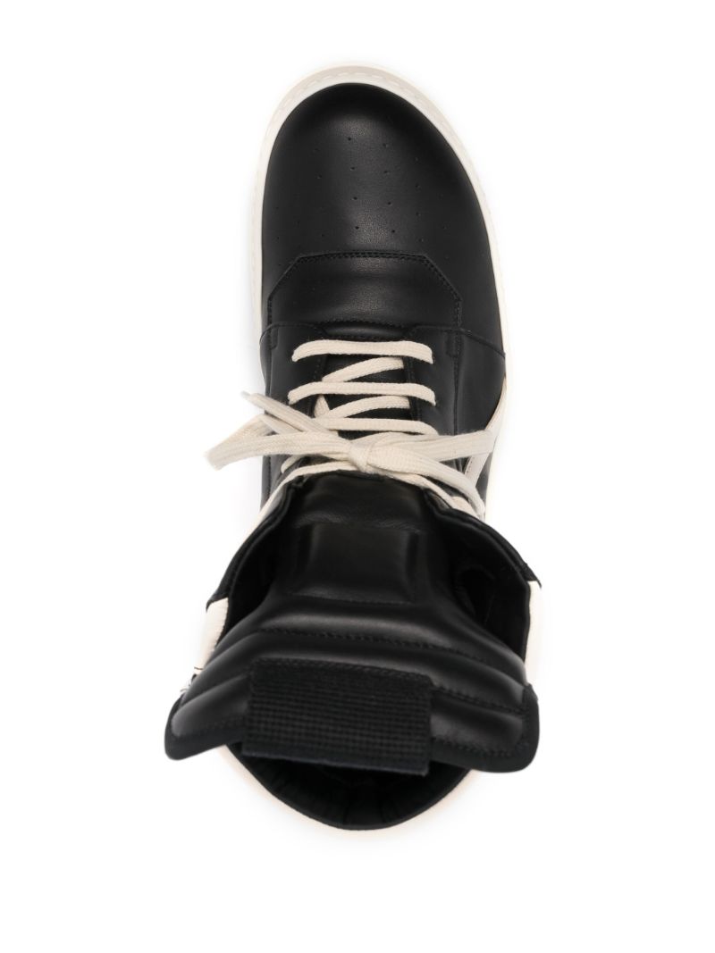 Black Geobasket High Top Sneakers