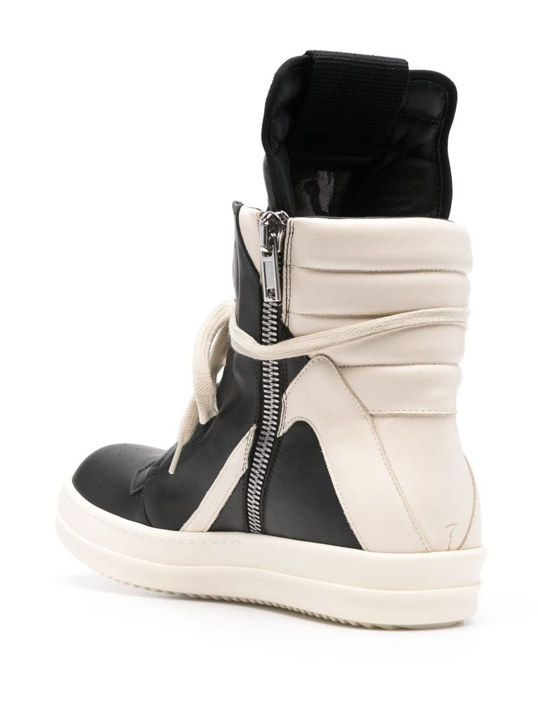 Black Geobasket High Top Sneakers