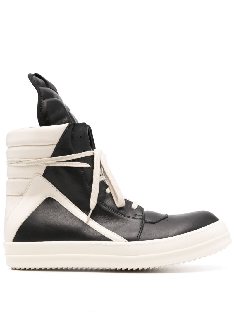 Black Geobasket High Top Sneakers