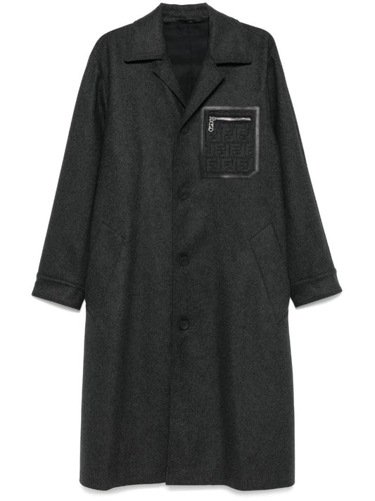 Ff Single-breasted Coat
