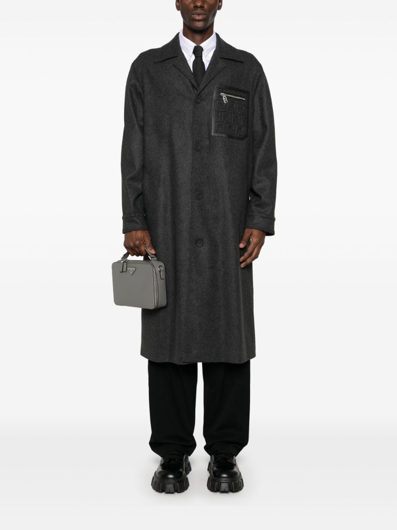Ff Single-breasted Coat