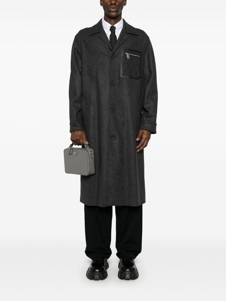 Ff Single-breasted Coat