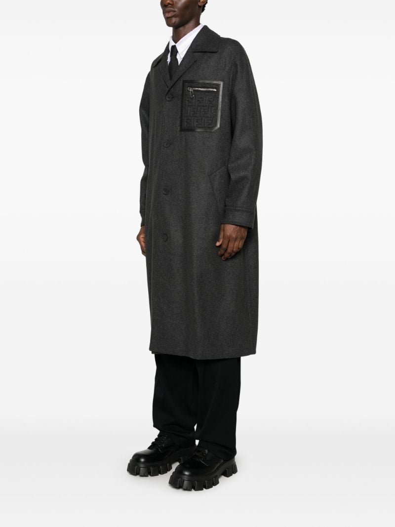 Ff Single-breasted Coat