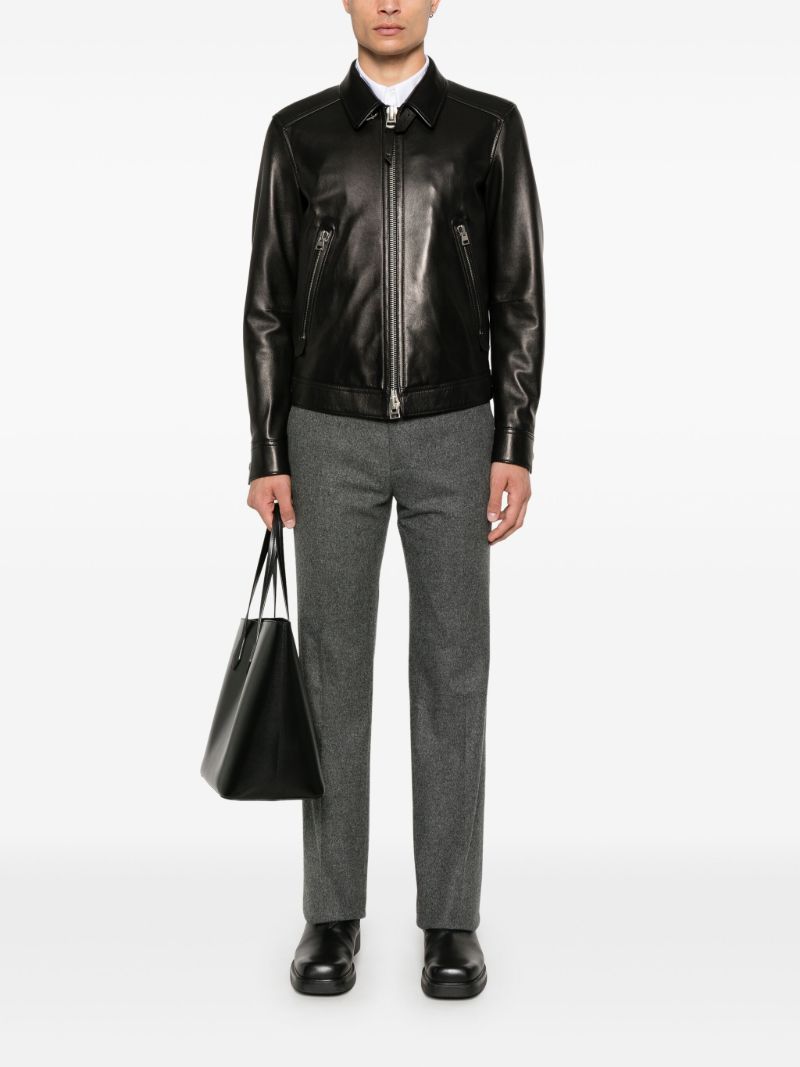 Grey Tailored Trousers