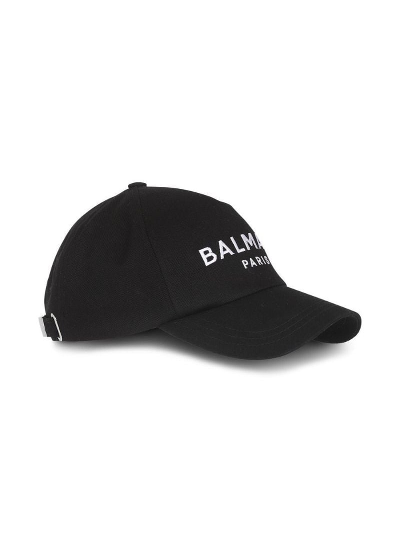 Black Logo- Embroidered Baseball Cap