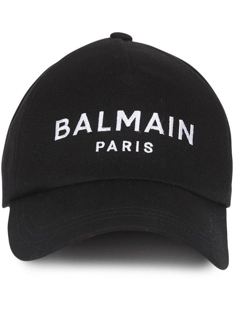 Black Logo- Embroidered Baseball Cap