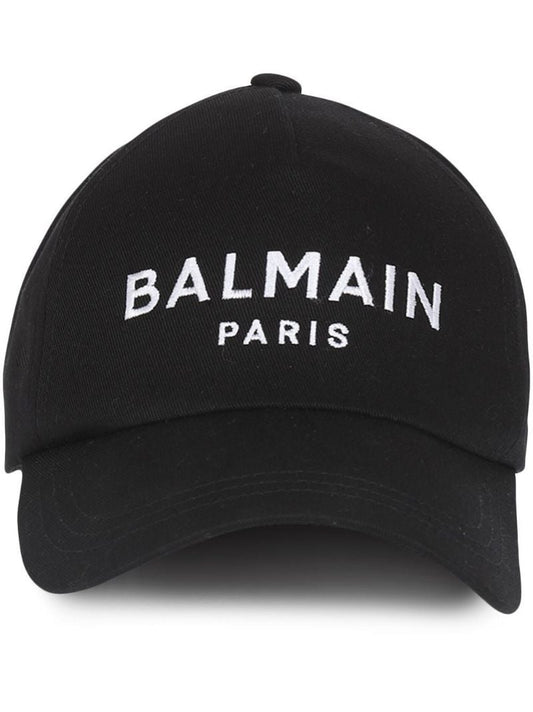 Black Logo- Embroidered Baseball Cap