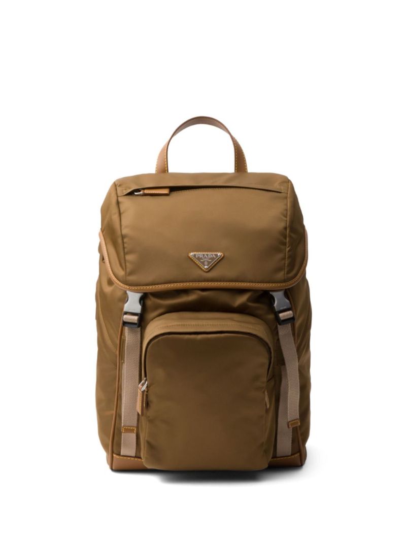 Brown Re-nylon Backpack