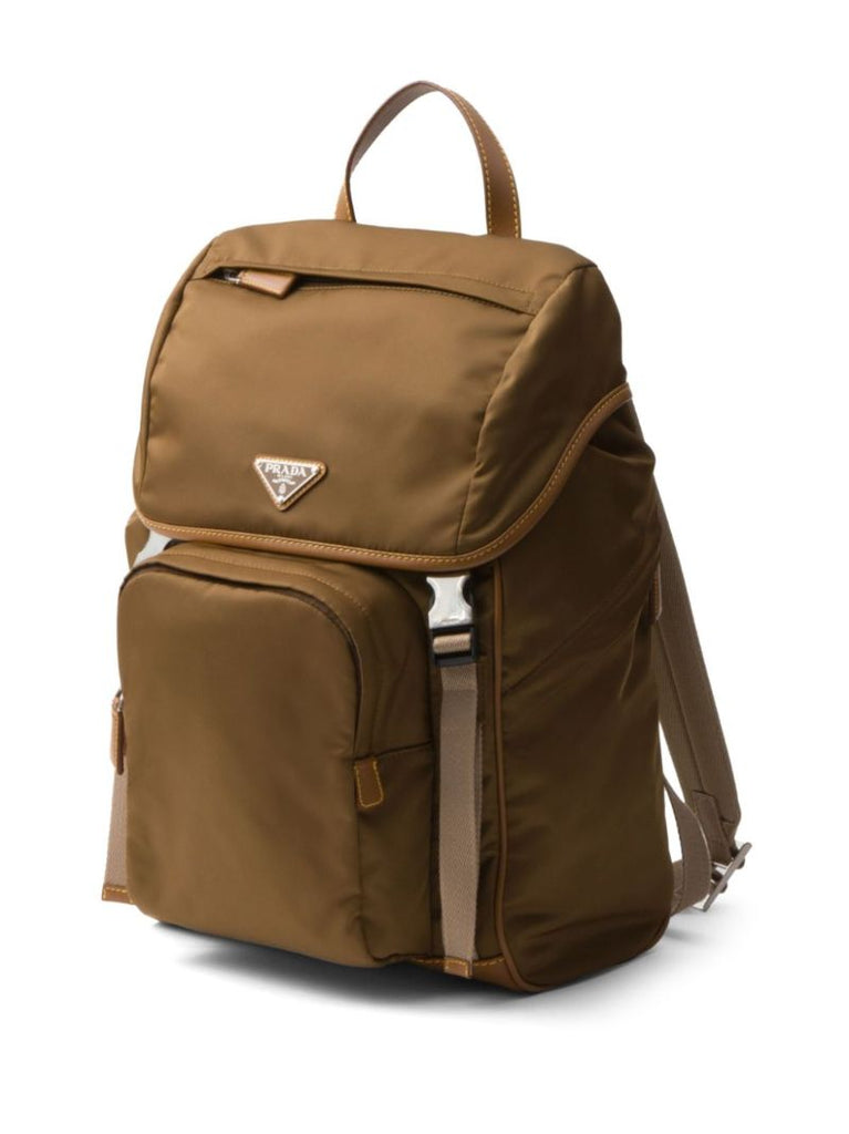 Brown Re-nylon Backpack