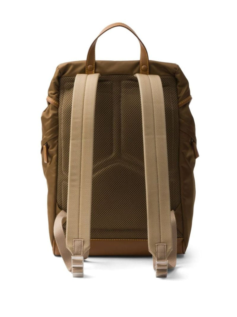 Brown Re-nylon Backpack