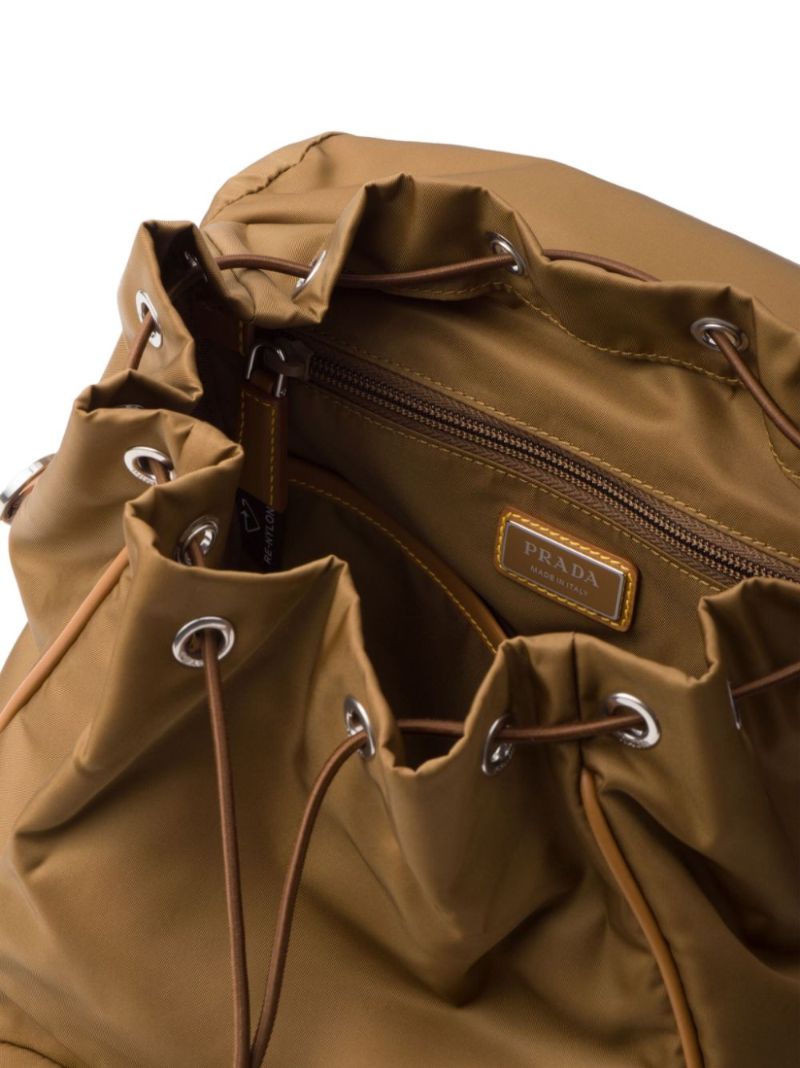 Brown Re-nylon Backpack