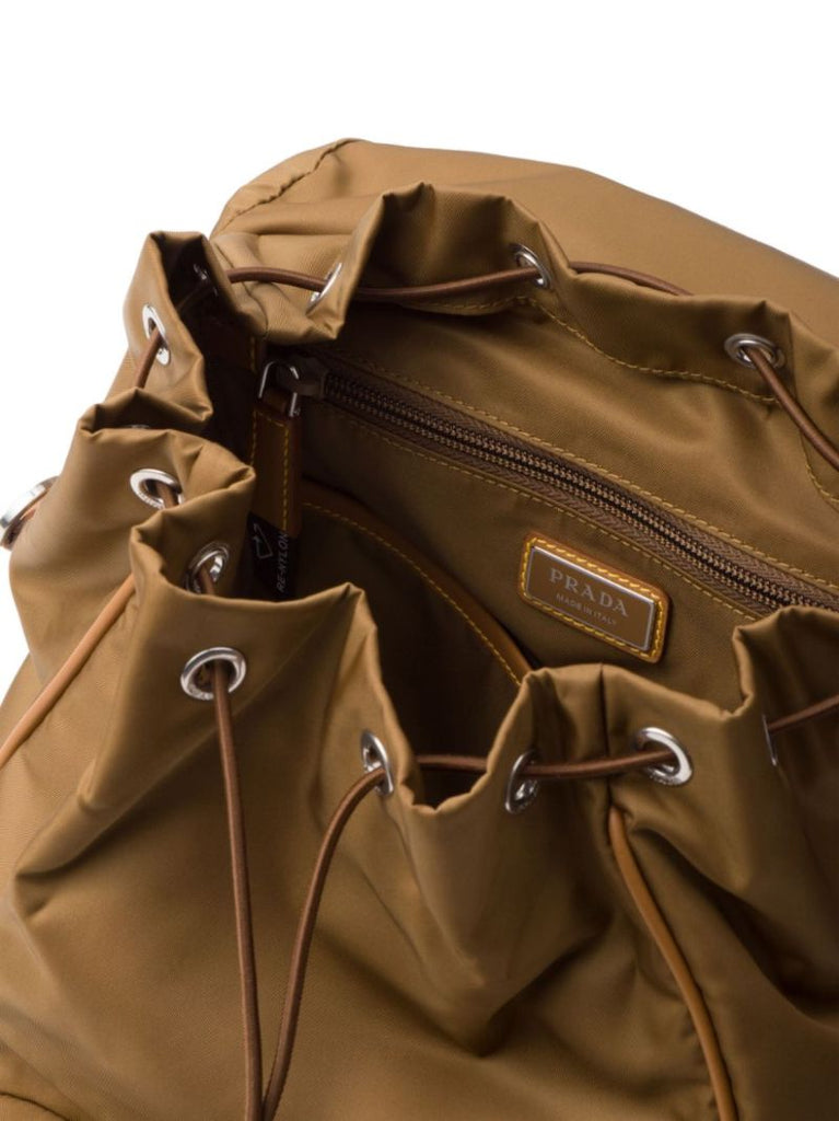 Brown Re-nylon Backpack