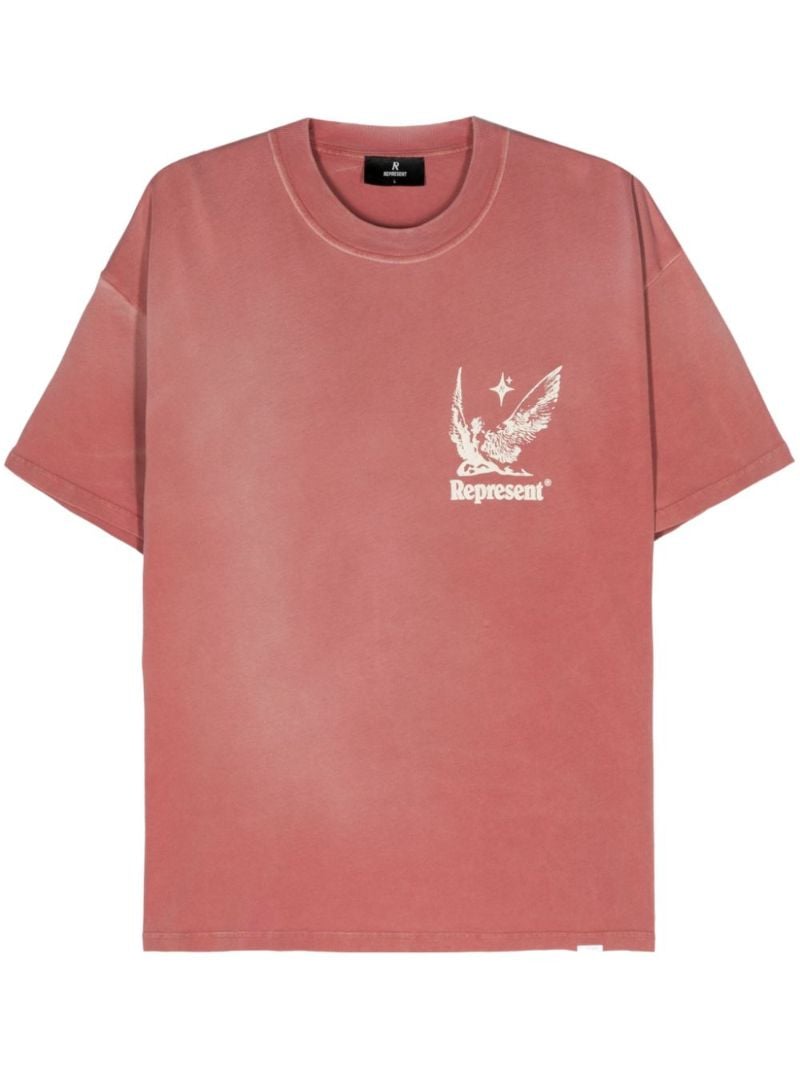 Red Spirits of Summer Cotton T-shirt