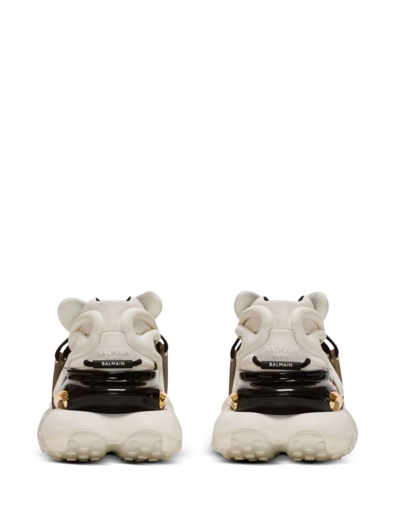 White Unicorn Low-top Neoprene Sneakers