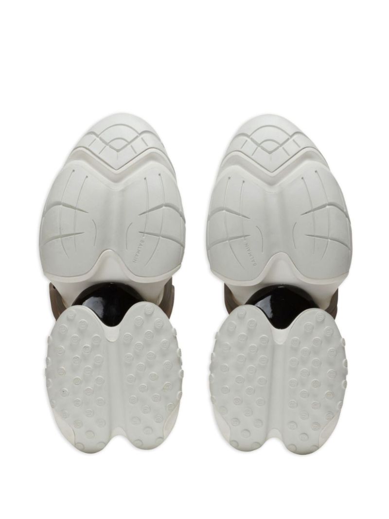 White Unicorn Low-top Neoprene Sneakers