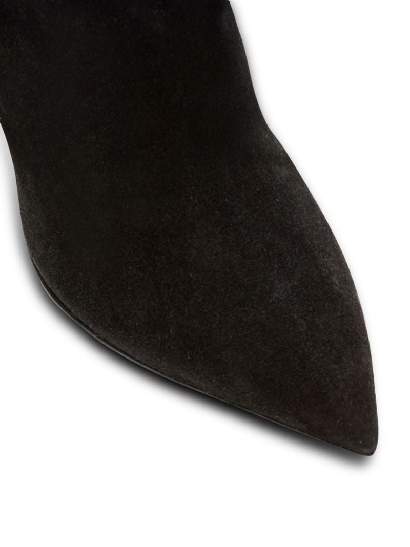 Black Eva 95 Suede Boots