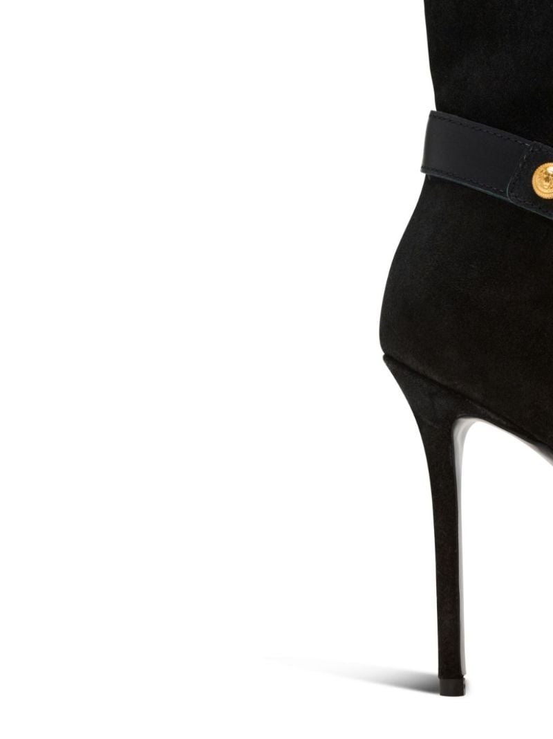 Black Eva 95 Suede Boots