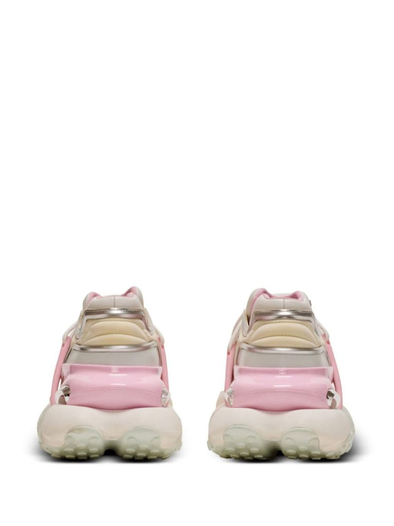 Neutral Unicorn Panelled Sneakers
