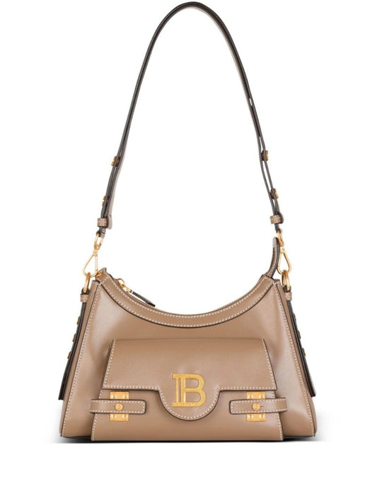 Brown B-buzz Leather Shoulder Bag