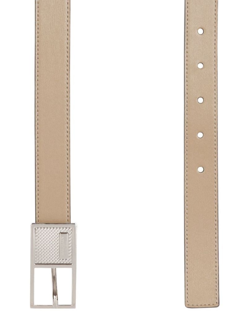 Brown Thin Signature Leather Belt