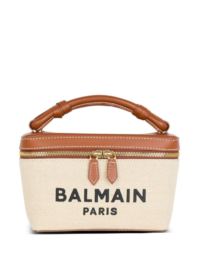 Neutral B-army Vanity Tote Bag