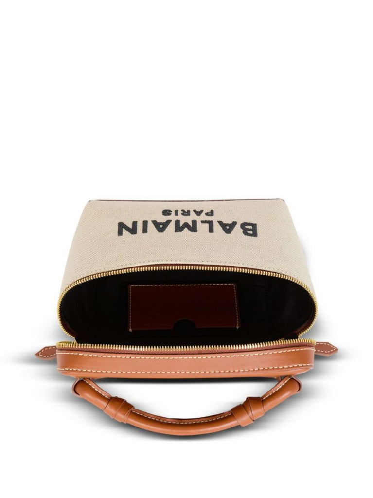 Neutral B-army Vanity Tote Bag